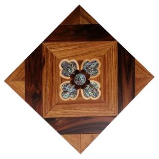 凡尔赛艺术拼花高级复古定制多层实木复合地板南洋风家用天然木面