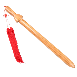 桃木剑挂件一体木雕婴儿儿童玩具剑七星八卦宝剑长短客厅卧室