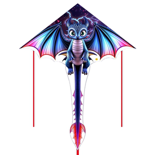 翼龙风筝2026年新款无牙仔潍坊儿童卡通微风易飞成大人大型高档