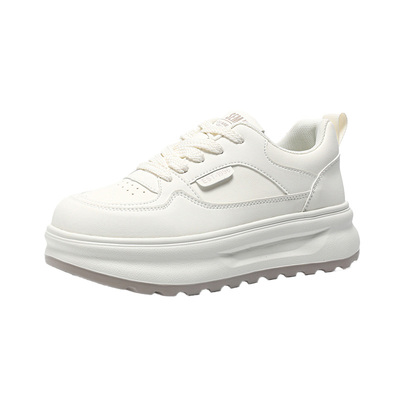 Semir女鞋小白鞋厚底增高老爹鞋