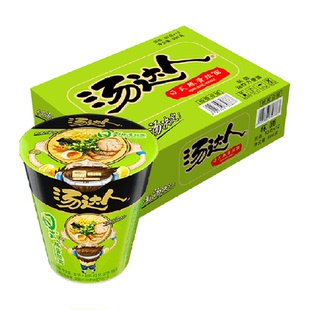 统一汤达人方便面泡面经典豚骨拉面整箱夜宵早餐速食