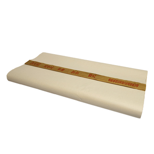 陌知铭纯手工仿古宣纸古法檀皮宣四尺六尺对开三尺洒金生宣半生半熟书法写意国画小楷创作品纸加厚工笔画熟宣