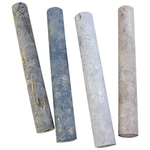 无纺布卡其色斑驳烫金墙纸灰色客厅卧室背景墙壁纸高级感2026新款