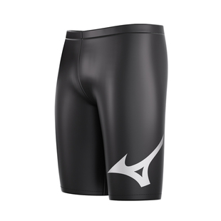 美津浓游泳裤2025新款男士泳裤泳帽泳镜三件套专业游泳装备男全套