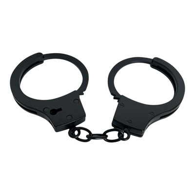 大人手铐 加厚新款不锈钢脚铐cos道具铁手拷玩具手扣表演道具脚镣