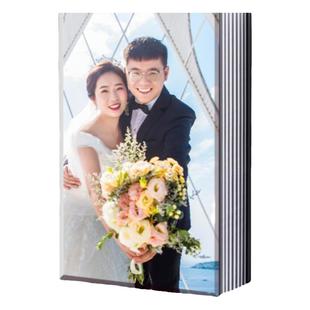水晶相册定制照片书婚纱照制作高端影楼结婚做宝宝纪念册写真入册