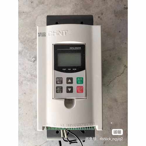 议价原装拆机正泰在线软启动器NJR222ZX功率22kw包功能可维修