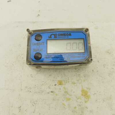 Omega FTB793 Indicating Turbine Flow Meter Display