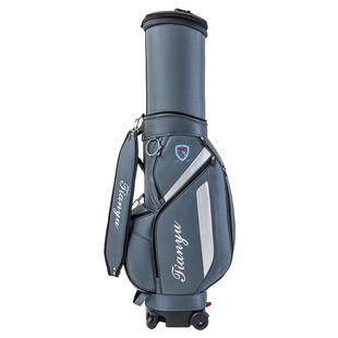 创新款!高尔夫伸缩球包 男女多功能托运航空球杆包袋万向轮刹车