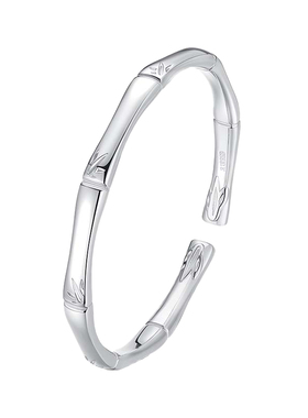vana女款纯银轻奢小众手镯