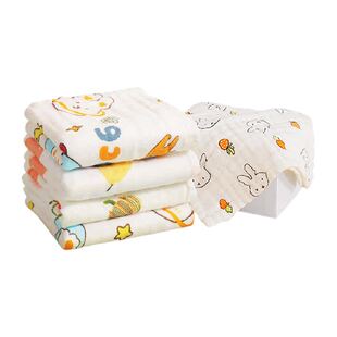 HOUYA3条装洗碗布易清洗家用棉纱加厚抹布吸水清洁厨房用刷碗巾