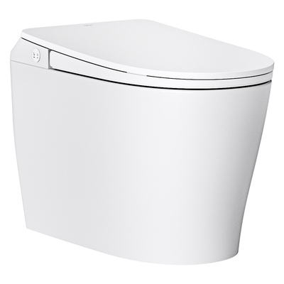 恒洁舒适大尺寸轻智能马桶停电冲