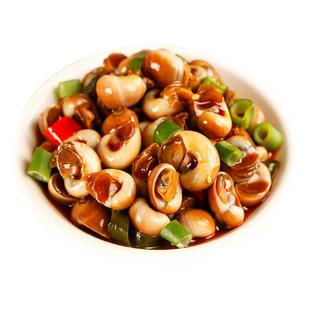 青岛麻辣香螺猫眼螺香辣小海鲜花螺海螺肉即食熟食罐装网红香波螺