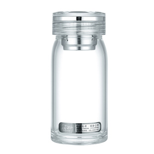 诺岩玻璃杯便携外带单层加厚大容量杯子家用泡茶杯2025水杯女夏季