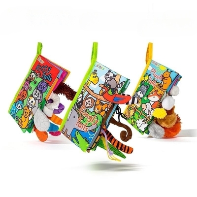 jollybaby尾巴布书撕不烂可啃咬