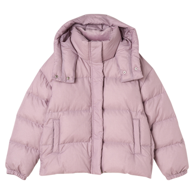 【柔光霜感羽绒服】棉叔叔女童短款廓形羽绒服厚款防寒保暖男童