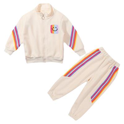 小女童春装三件套纯棉童装