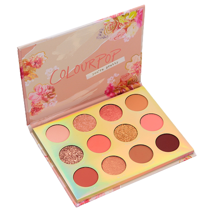 美国colourpop哑光低保和眼影盘