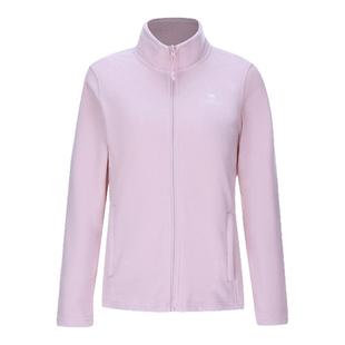 骆驼抓绒衣女士外套2025新款户外秋冬加绒加厚双面摇粒绒立领开衫