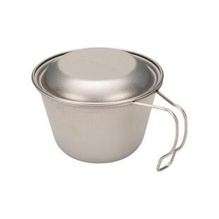 snowpeak雪峰深型带盖钛雪拉碗露营户外餐具E-314