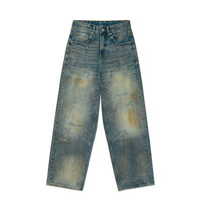 Dokie怀旧男士牛仔裤宽松