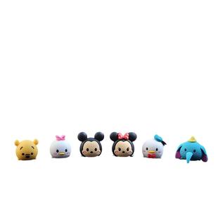 迪士尼汽车米奇米妮摆件车内装饰网红可爱车载中控台小公仔女神款