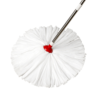 好媳妇圆头棉纱拖把布条老式家用无纺布拖把墩布地拖替换头一拖净