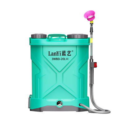 蓝艺电动喷雾器雾化强劲