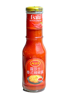 露莎士辣椒酱roza蒜蓉甜辣酱拌饭