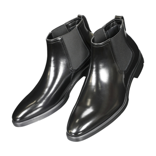 REGAL丽格2025新品T12D短靴切尔西靴男时尚轻便皮鞋通勤百搭舒适