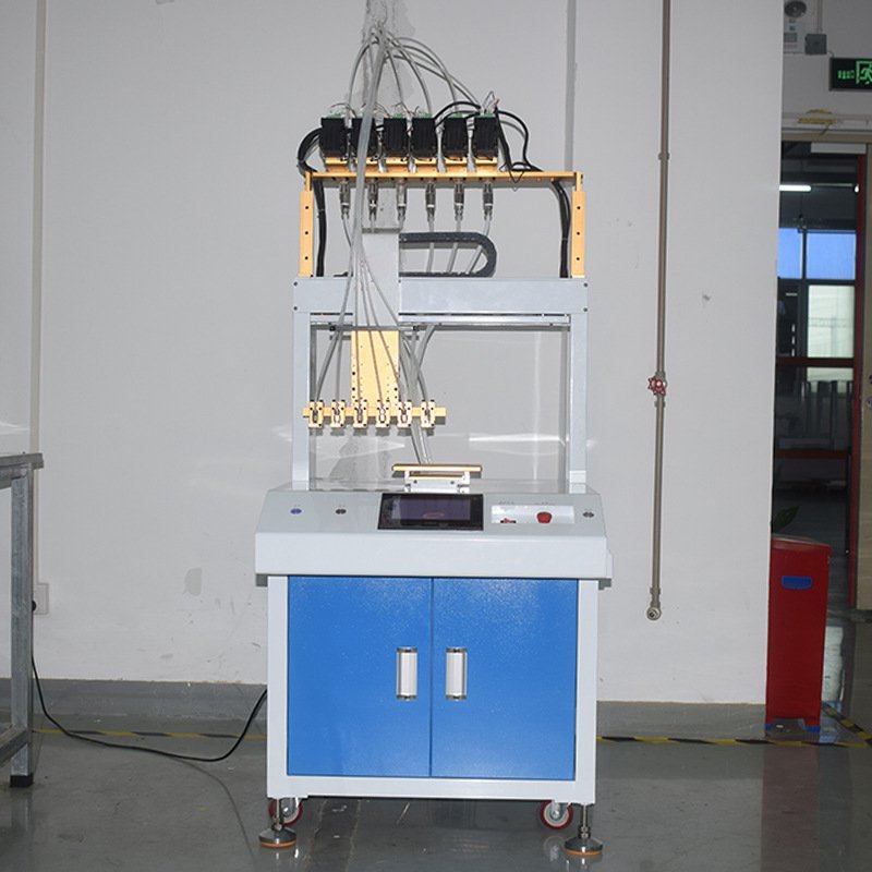 直销三轴注油烟机全自动电子注油机六头烟油机自动快速注油器设备