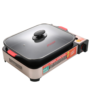 金宇商用纸包鱼专用锅分离烤盘烤肉锅便携式燃气卡式炉烤鱼炉家用