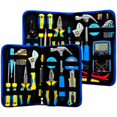 上匠家用工具组套套装五金工具包电工工具箱工具包多功能手动工具