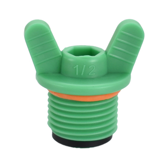 ppr4分内外丝堵头外牙丝堵水管堵帽PPR管堵6分 1寸20闷头免生料带