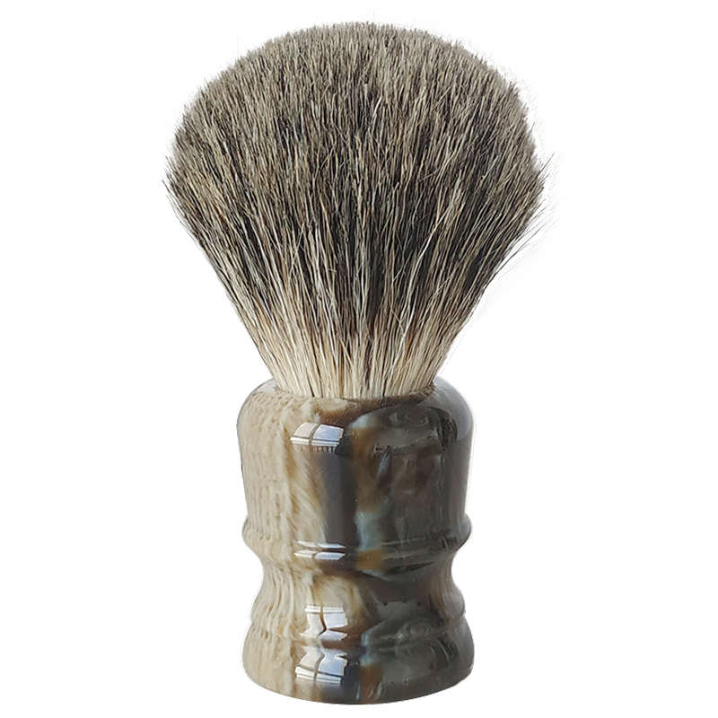 帝诗纯獾毛剃须刷男士老式剃须皂泡沫刷胡刷胡须刷