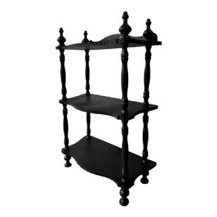 首饰展示架黑色植绒耳环架子胸模项链架饰品珠宝陈列拍摄道具摆件