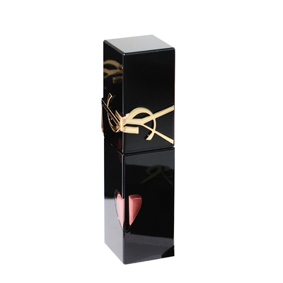 YSL圣罗兰2024年新版爱心限定浮雕黑管水光唇釉 440 620 610 622