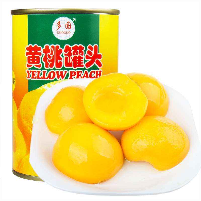 多国新鲜水果黄桃罐头韩国