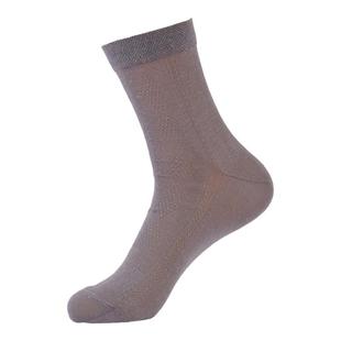 新款夏季中腰网眼亚麻袜薄款时尚商务防臭男女穿搭百搭休闲潮流