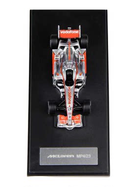 收藏迈凯伦McLaren MP4-23 F1方程式赛车 LCD 1:64 合金汽车模型