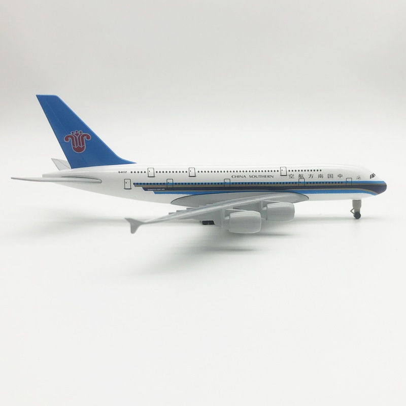 20CM飞机模型静态飞机模型模型380收藏品南航飞机空客380