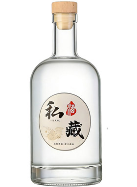 酒瓶空瓶玻璃加厚密封罐