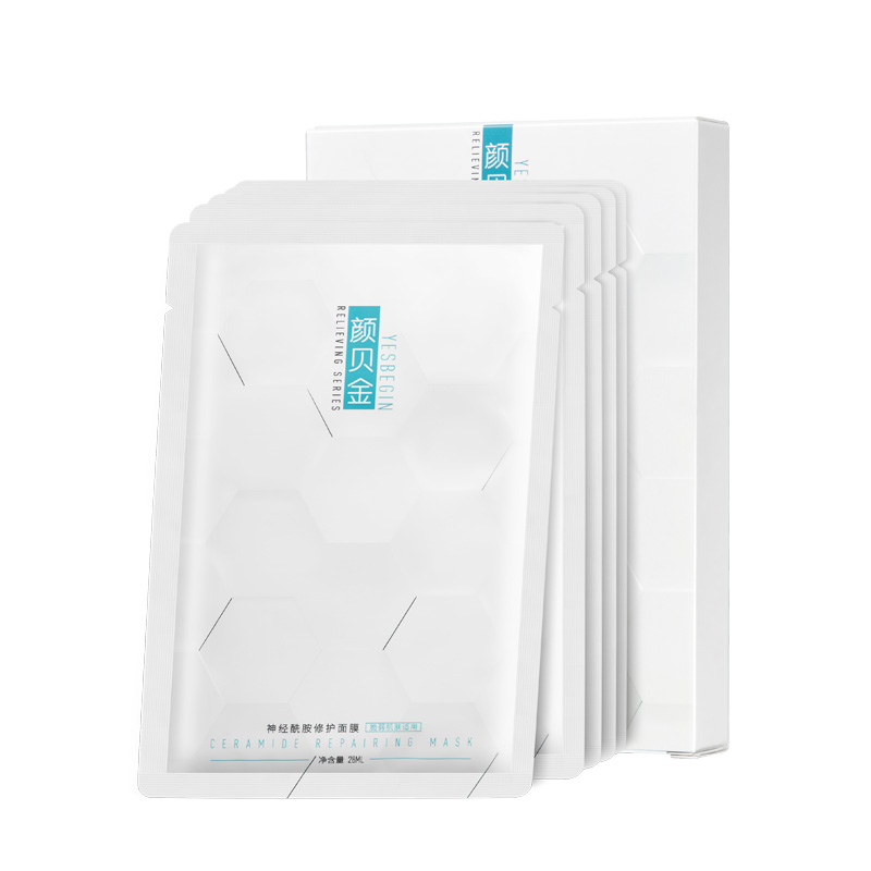 颜贝金神经酰胺修护面膜保湿温和敏肌效期至26年10月11日