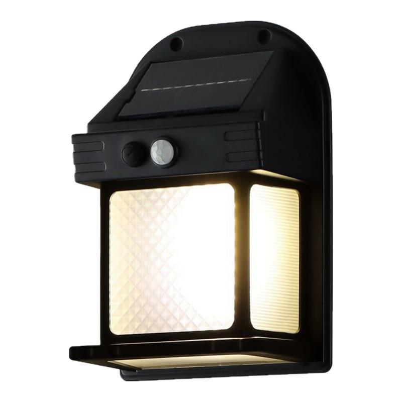 太阳能户外感应灯庭院花园阳台围墙灯入户门led氛围防水壁灯