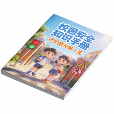 官方校园安全宣传单学校安全海报