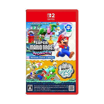 Switch2游戏卡带马里奥惊奇＋DLC