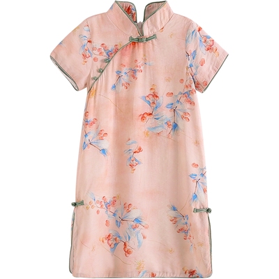 女童连衣裙夏款夏装儿童旗袍汉服