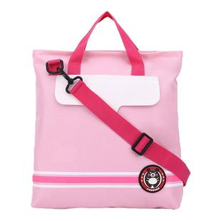 几乎熊小学生补习袋男孩女生两用手提袋大容量拎书袋儿童补课书包