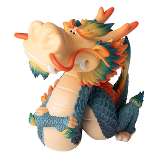 欢喜小将《 龙抬头》 龙年生肖生日送礼好物 国潮手办 工位摆件