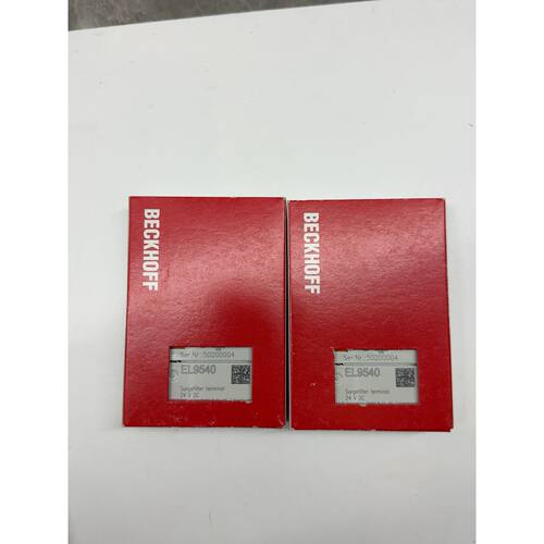 询价倍福EL9540浪涌保护器，24 V DC，德国制造